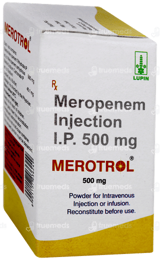 Merotrol 500mg Injection 1