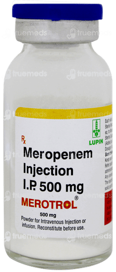 Merotrol 500mg Injection 1
