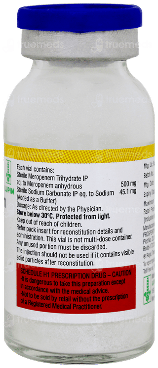 Merotrol 500mg Injection 1