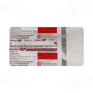Metabol 25 Injection 1ml