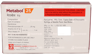 Metabol 25 Injection 1Ml