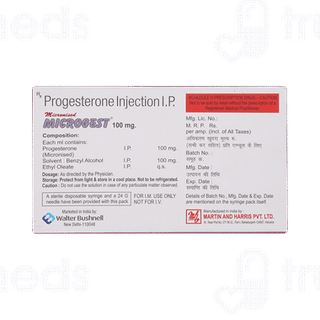 Microgest 100mg Injection 2ml
