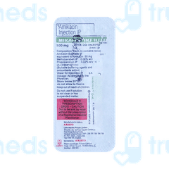 Mikacin 100mg Injection 2ml