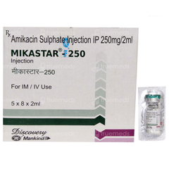 Mikastar 250 Mg Injection 2 Ml