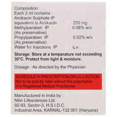 Mikastar 250 Mg Injection 2 Ml