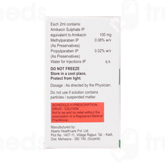 Mikatax 100 MG Injection 2 ML Mikatax 100 MG Injection 2 ML