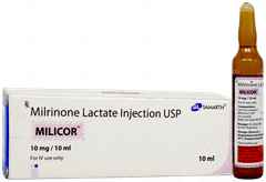Milicor 10 Mg Injection 10 Ml