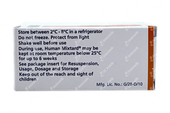 Human Mixtard 40iu Injection 10ml Human Mixtard 40iu Injection 10ml