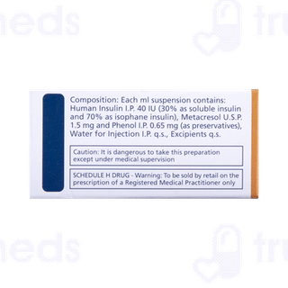 Human Mixtard 40iu Injection 10ml