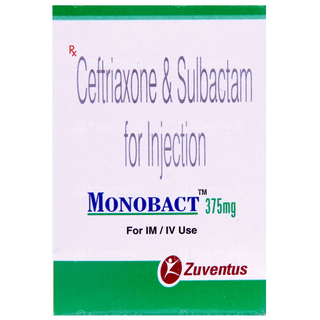 Monobact 375Mg Injection 1