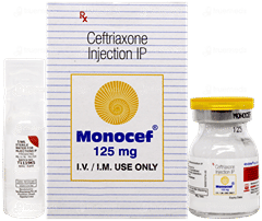 Monocef 125Mg Injection 1