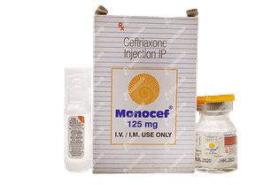 Monocef 125mg Injection 1