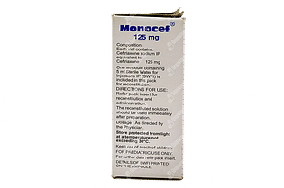 Monocef 125mg Injection 1