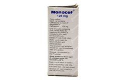 Monocef 125mg Injection 1 Monocef 125mg Injection 1