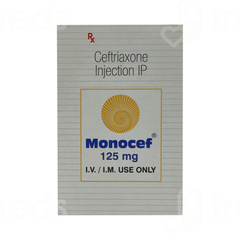 Monocef 125mg Injection 1 Monocef 125mg Injection 1