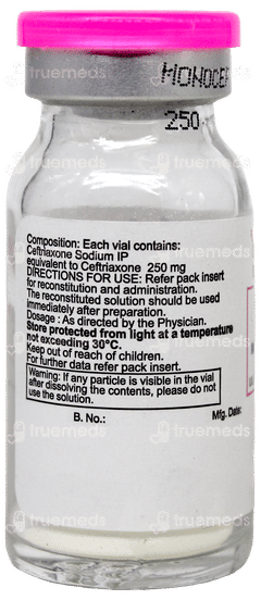 Monocef 250Mg Injection 1 Monocef 250Mg Injection 1