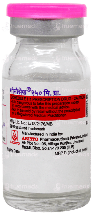 Monocef 250Mg Injection 1