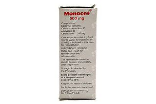 Monocef 500mg Injection 1