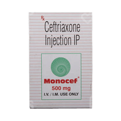 Monocef 500mg Injection 1 Monocef 500mg Injection 1