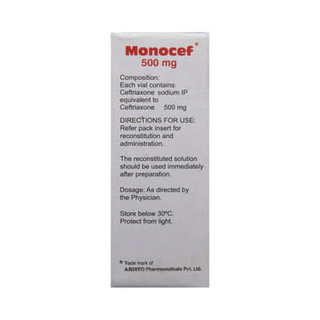 Monocef 500mg Injection 1