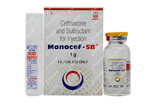 Monocef Sb 1g Injection 1