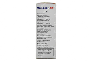 Monocef Sb 1g Injection 1