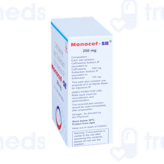 Monocef Sb 250mg Injection 1