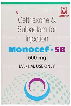 Monocef Sb 500Mg Injection 1 Monocef Sb 500Mg Injection 1