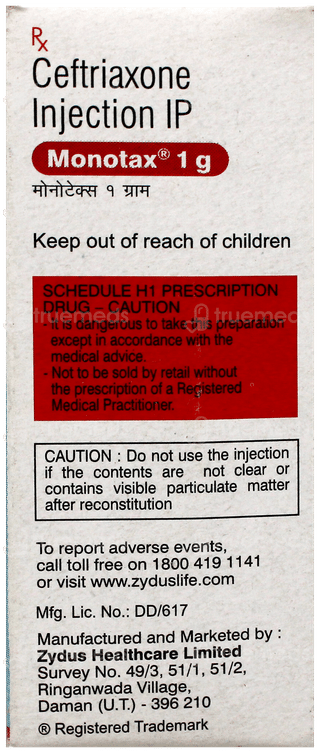 Monotax 1g Injection 1