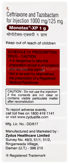 Monotax Xp 1g Injection 1