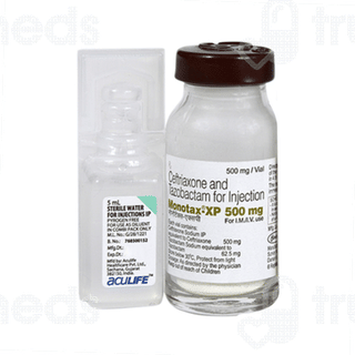 Monotax Xp 500/62.5 MG Injection 1