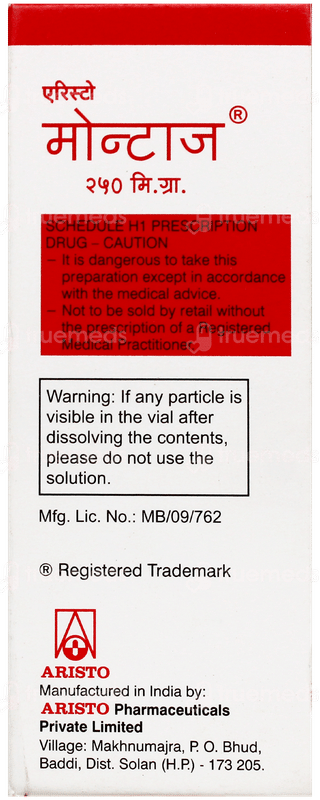 Montaz 250Mg Injection 1