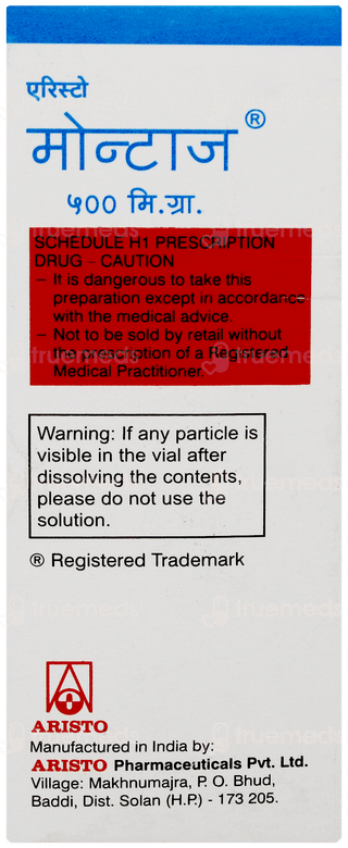 Montaz 500mg Injection 1