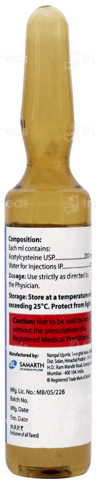 Mucomix 1gm Injection 5ml