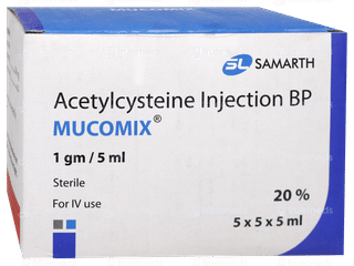 Mucomix 1Gm Injection 5Ml