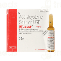 Mucyst 1000mg Injection 5ml Mucyst 1000mg Injection 5ml