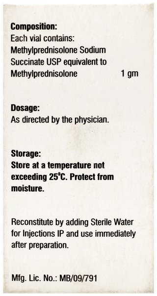 Mypred 1Gm Injection 1