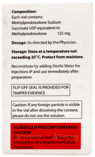 Mypred 125 Mg Injection 1