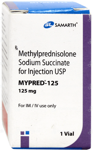 Mypred 125 Mg Injection 1