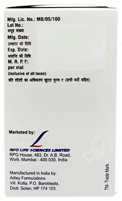 Nabpac 100Mg Injection 1