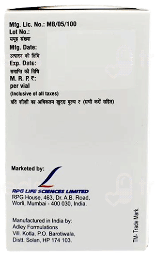 Nabpac 100Mg Injection 1