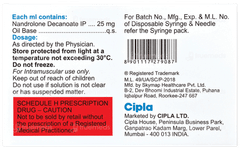 Nandrolin 25 Injection 1ml Nandrolin 25 Injection 1ml