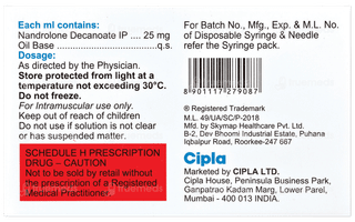 Nandrolin 25 Injection 1ml