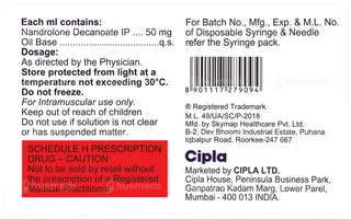 Nandrolin 50 Injection 1ml
