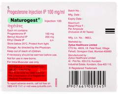 Naturogest 100 Injection 1ml