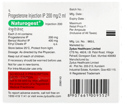 Naturogest 200 Injection 2ml