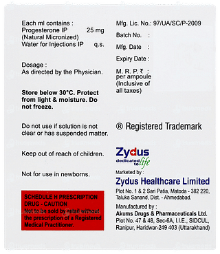 Naturogest Aq 25 Injection 1ml