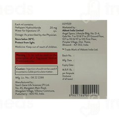 Nefosar 20mg Injection 1ml