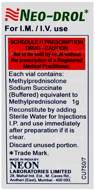 Neo Drol 1gm Injection 1