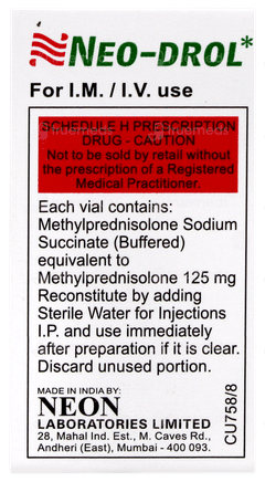 Neo Drol 125mg Injection 1